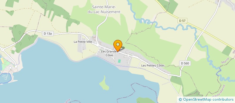 localisation de l'entreprise AIR ELEQ  STE MARIE DU LAC NUISEMENT