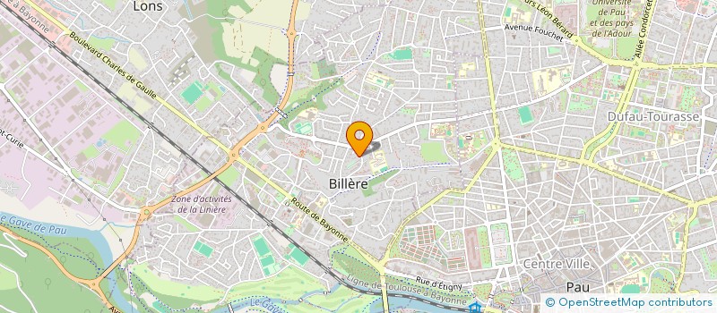 localisation de l'entreprise AIR'ELLE  BILLERE