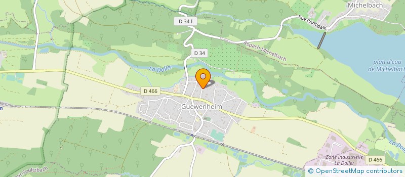localisation de l'entreprise AIR ENERGIE à GUEWENHEIM