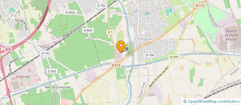 localisation de l'entreprise AIR ENERGIE SOLUTIONS à CODOGNAN