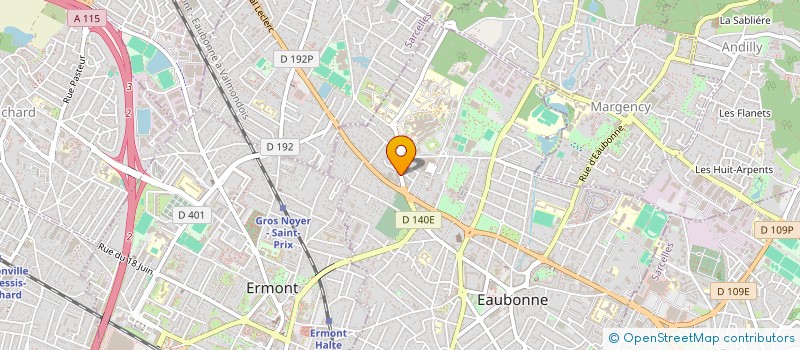 localisation de l'entreprise AIR ENERGY SERVICES à EAUBONNE