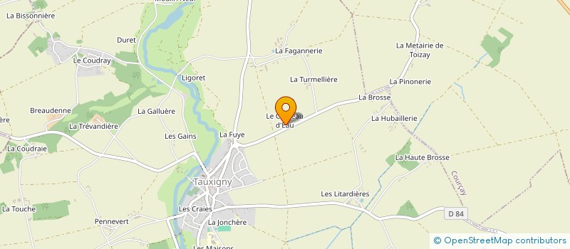 localisation de l'entreprise AIR ESPACE à CIGOGNE