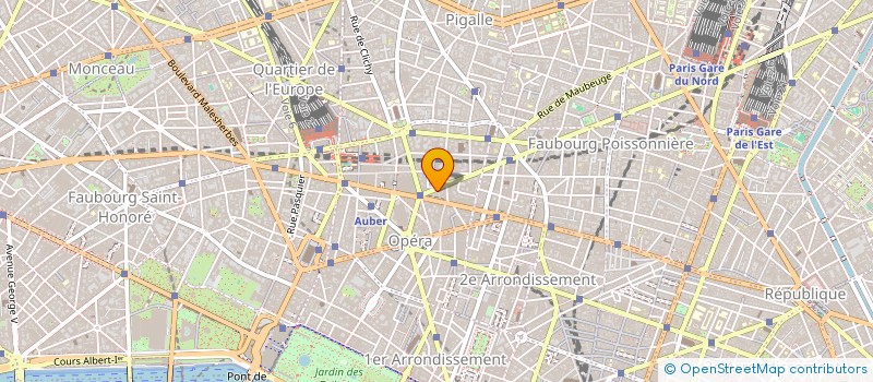 localisation de l'entreprise AIR ESPACE PRO à PARIS
