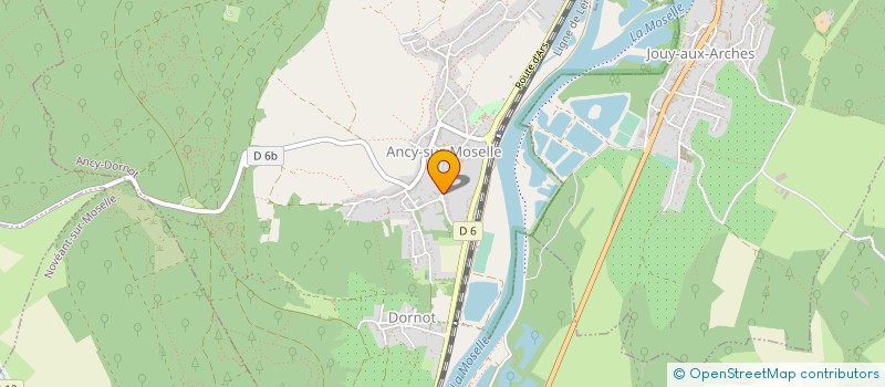 localisation de l'entreprise AIR EST SERVICES à ANCY-DORNOT