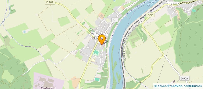 localisation de l'entreprise AIR ET EAU  VILLEY-SAINT-ETIENNE