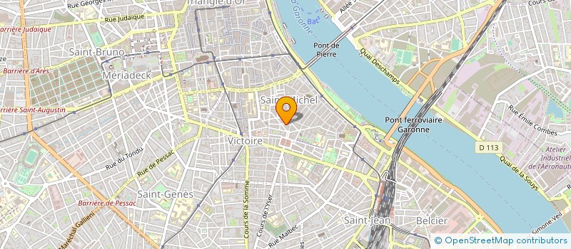 localisation de l'entreprise AIR ET LOISIR  BORDEAUX
