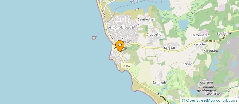 localisation de l'entreprise AIR ET MER VACANCES à PLOEMEUR