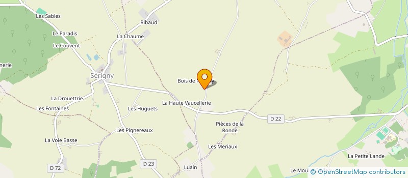 localisation de l'entreprise AIR ET NATURE 86 à SAINT-CHRISTOPHE