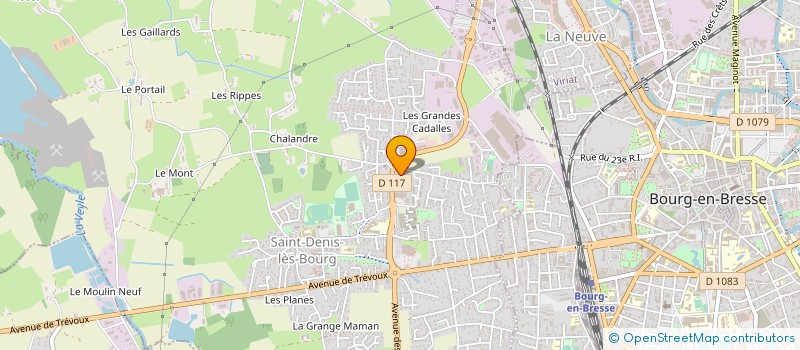 localisation de l'entreprise AIR ETIQUETTES  SAINT-DENIS-LES-BOURG