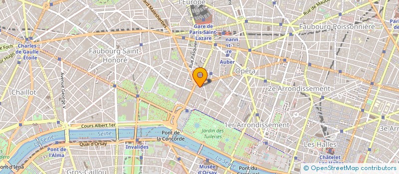 localisation de l'entreprise AIR EVASION à PARIS