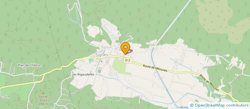 localisation de l'entreprise AIR FF  SIGNES