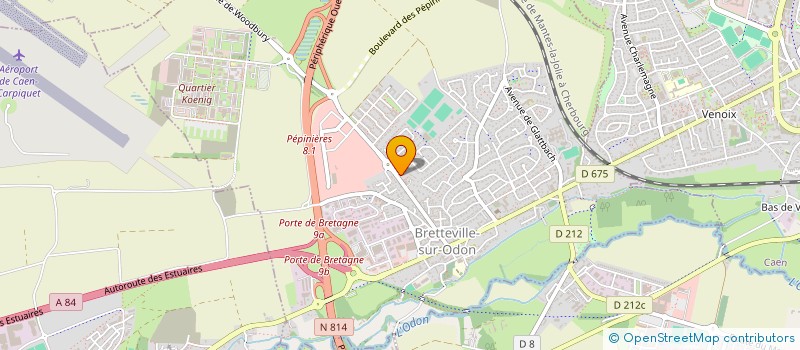 localisation de l'entreprise AIR FILTRATION SERVICES à BRETTEVILLE-SUR-ODON