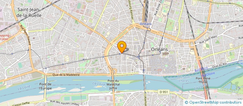 localisation de l'entreprise AIR FLASH - CARS CHEVALLIER à ORLEANS