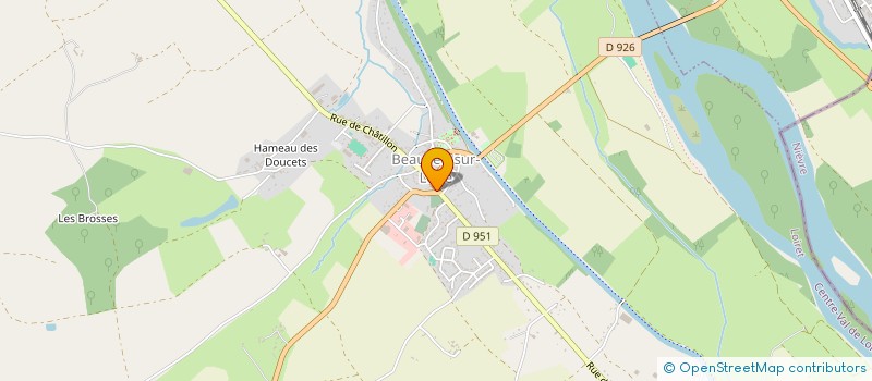localisation de l'entreprise AIR FLOT  BEAULIEU-SUR-LOIRE