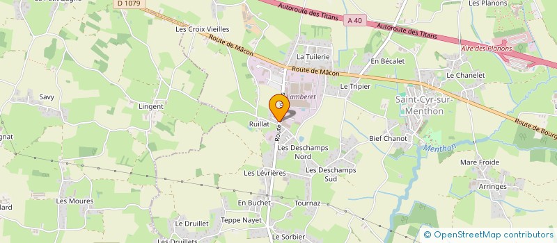 localisation de l'entreprise AIR FORCE DRONE  SAINT-CYR-SUR-MENTHON