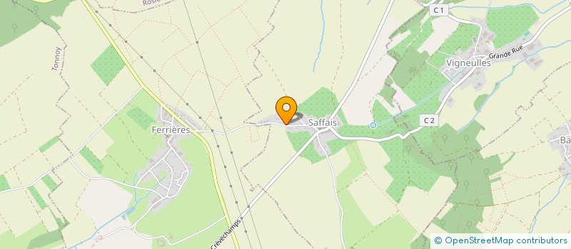 localisation de l'entreprise AIR FORCE ELITE  SAFFAIS