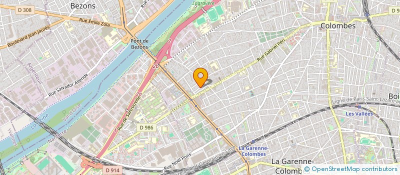 localisation de l'entreprise AIR FORCE TOURISME à COLOMBES