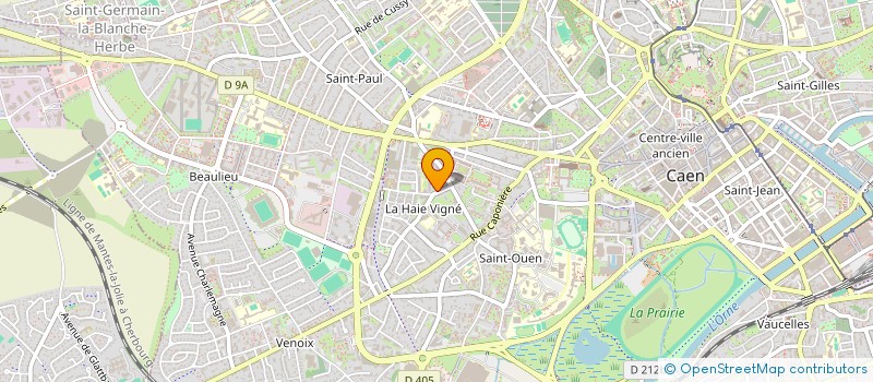 localisation de l'entreprise AIR FOX ONE à CAEN