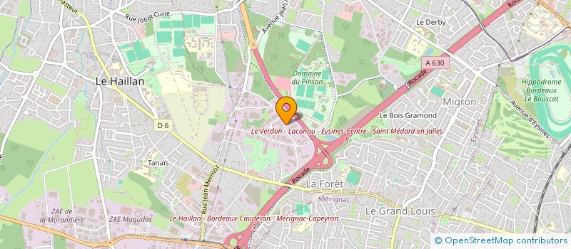 localisation de l'entreprise AIR FROID à EYSINES