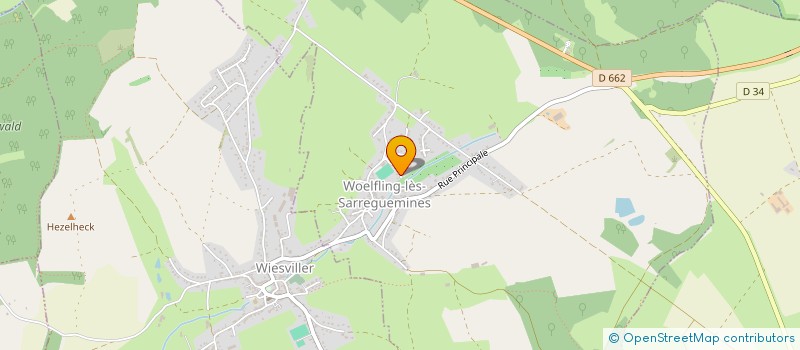 localisation de l'entreprise AIR FROID CONCEPT  WLFLING-LES-SARREGUEMINES