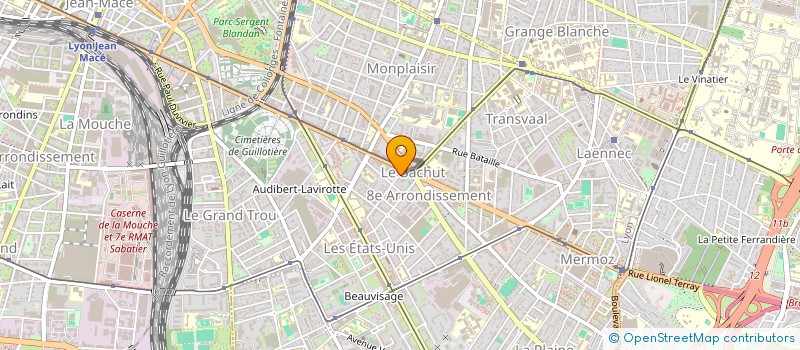 localisation de l'entreprise AIR FUTUR à LYON