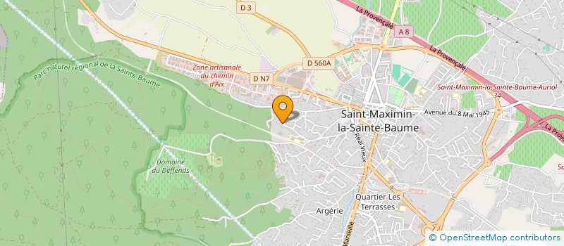 localisation de l'entreprise AIR G CONSEILS  SAINT-MAXIMIN-LA-SAINTE-BAUME