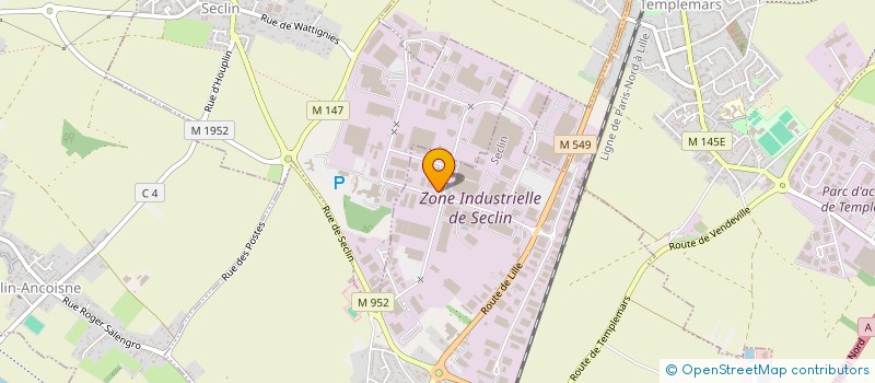 localisation de l'entreprise AIR GAS PROCESS à SECLIN
