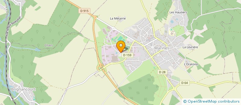 localisation de l'entreprise AIR & GEN.SERVICES, A G S à MARINES