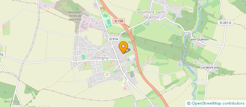 localisation de l'entreprise AIR GOM ECO  POTIGNY