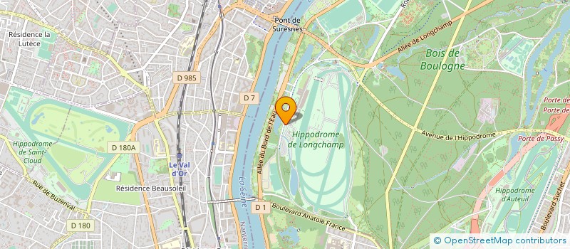 localisation de l'entreprise AIR HANDLING SERVICE SA à PARIS