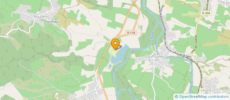 localisation de l'entreprise AIR HOTEL VILLAGE GRAND SUD  SAINT-TROPEZ