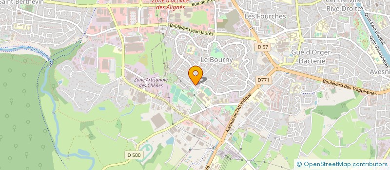 localisation de l'entreprise AIR'IMAGES FRANCE à LAVAL