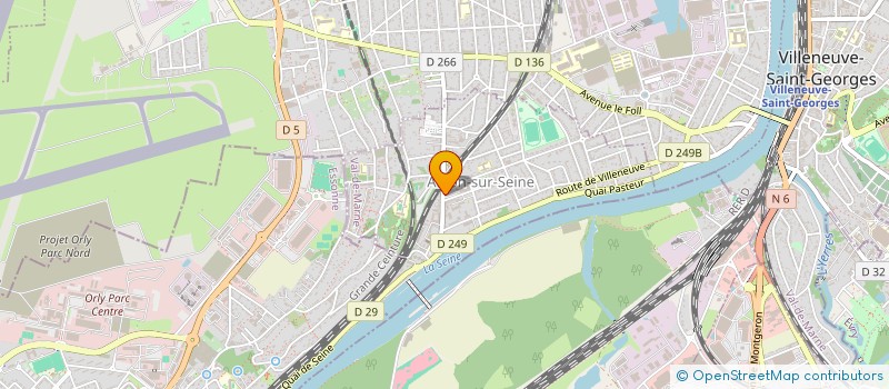 localisation de l'entreprise AIR IMMO CONSEIL à ABLON-SUR-SEINE