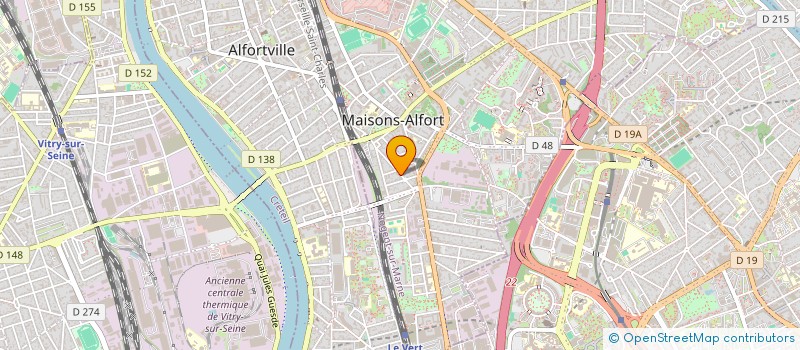 localisation de l'entreprise AIR IMMOBILIER à MAISONS-ALFORT
