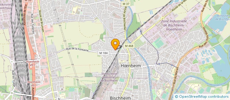 localisation de l'entreprise AIR JUL'S  HOENHEIM