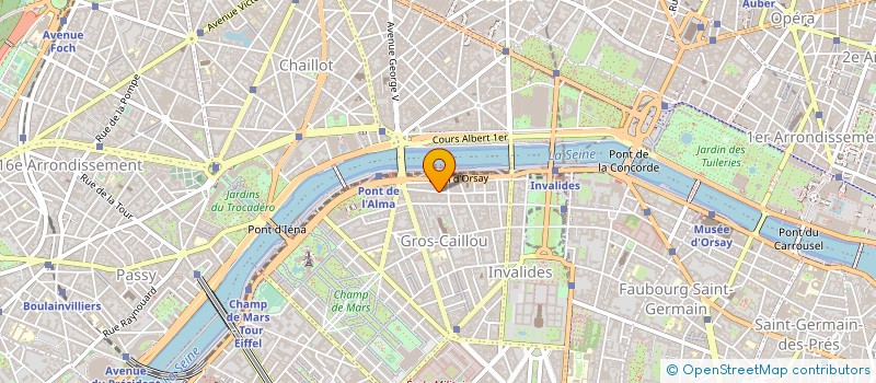 localisation de l'entreprise AIR LIQUIDE CO2 EUROPE à PARIS