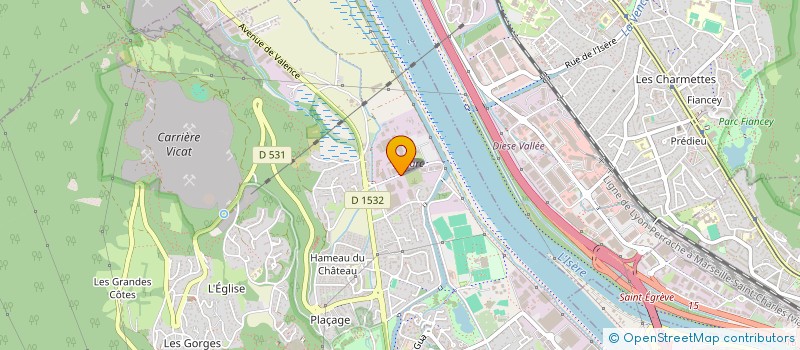 localisation de l'entreprise AIR LIQUIDE CRYOGENIC SERVICES à SASSENAGE