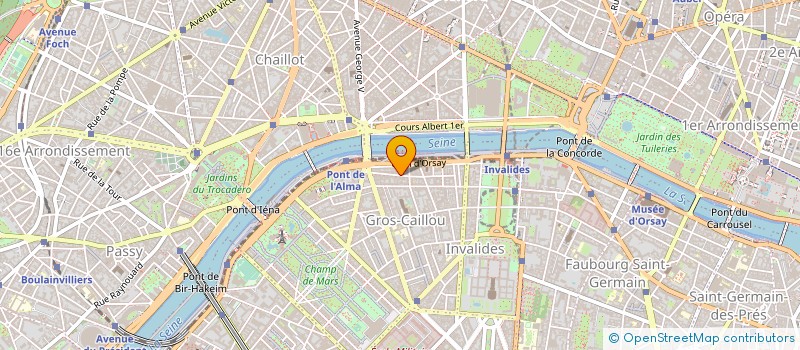 localisation de l'entreprise AIR LIQUIDE ELECTRONICS SYSTEMS à PARIS