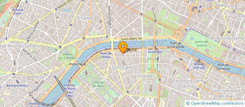 localisation de l'entreprise AIR LIQUIDE EUROPEAN EVOLUTION à PARIS