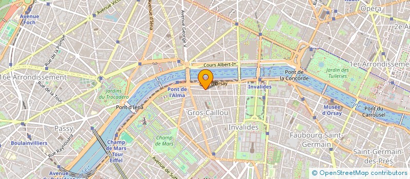 localisation de l'entreprise AIR LIQUIDE HYDROGENE à PARIS