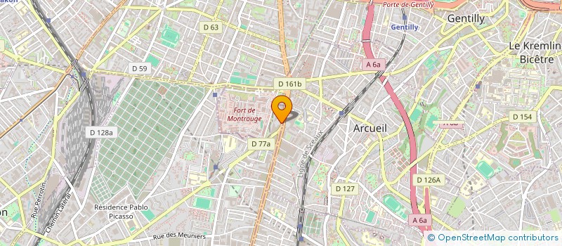 localisation de l'entreprise AIR LIQUIDE SANTE DOMICILE FRANCE à BAGNEUX