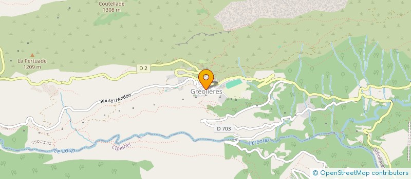 localisation de l'entreprise AIR LOISIRS  GREOLIERES