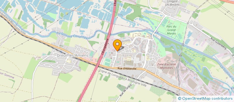 localisation de l'entreprise AIR LOW COST TAXI 80  AMIENS