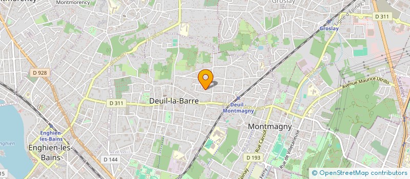 localisation de l'entreprise AIR MASTER  DEUIL-LA-BARRE