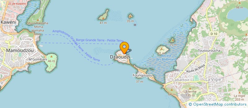 localisation de l'entreprise AIR MAYOTTE à DZAOUDZI