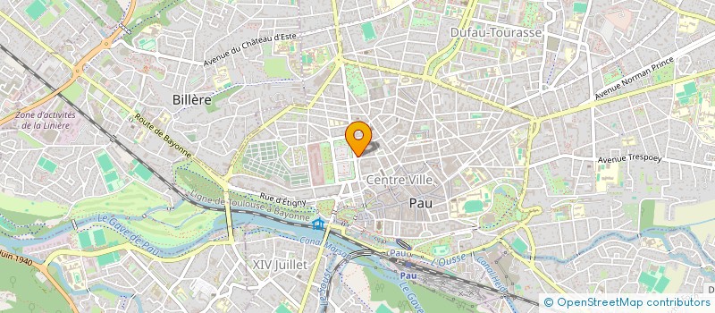 localisation de l'entreprise AIR & MER EXPERTISE à PAU