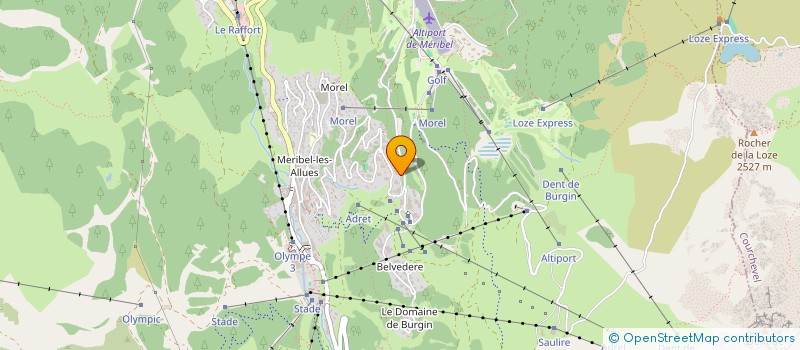 localisation de l'entreprise AIR MERIBEL  LES ALLUES