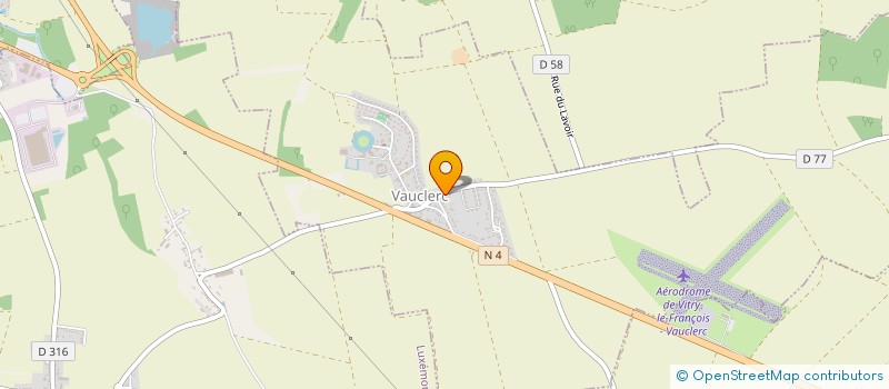 localisation de l'entreprise AIR MODEL CLUB VITRY  MATOUGUES