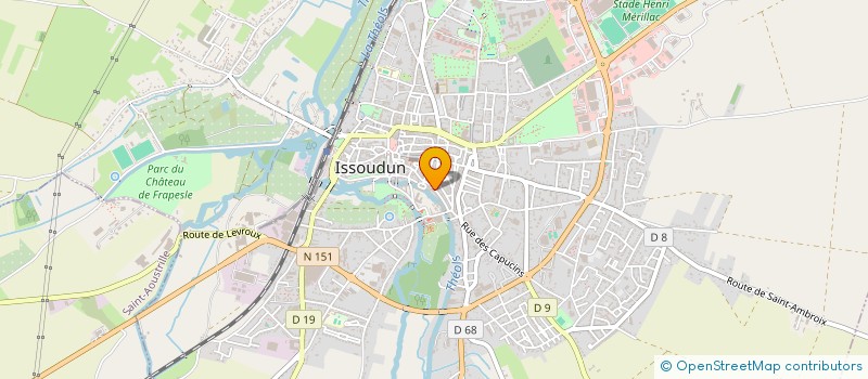 localisation de l'entreprise AIR MODELE ISSOUDUN à ISSOUDUN