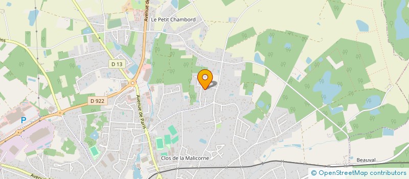 localisation de l'entreprise AIR-MODELES-CLUB-ROMORANTIN  ROMORANTIN-LANTHENAY